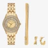 Mini Harlowe Pavé Gold-Tone Watch and Jewelry Set Mini Harlowe Pavé Gold-Tone Watch and Jewelry Set