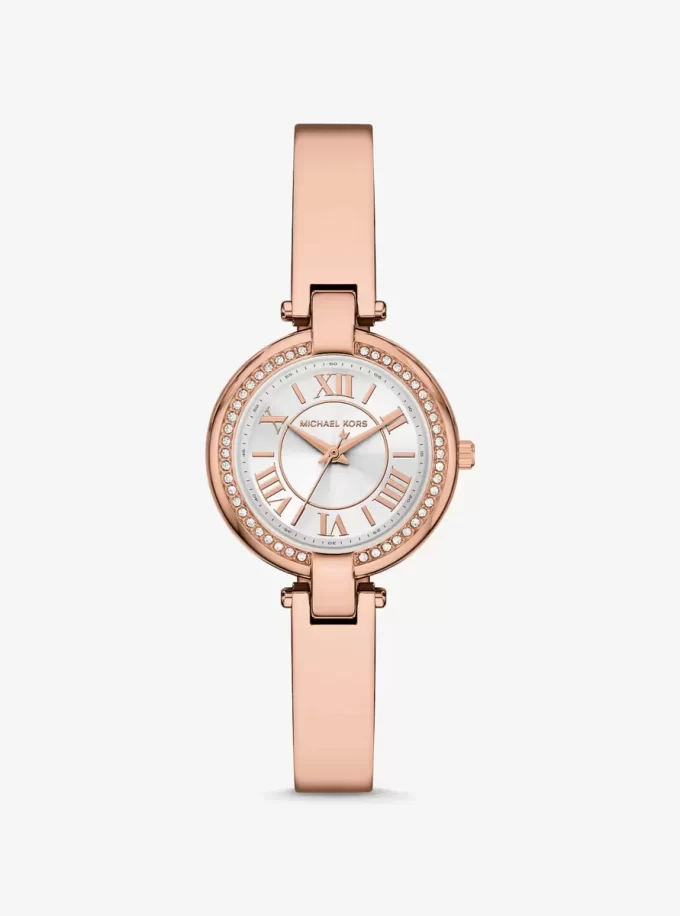 Mini Laney Rose Gold-Tone Bangle Watch Mini Laney Rose Gold-Tone Bangle Watch
