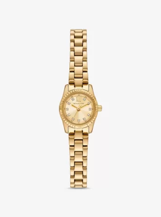 Mini Lexington Pavé Gold-Tone Watch Mini Lexington Pavé Gold-Tone Watch
