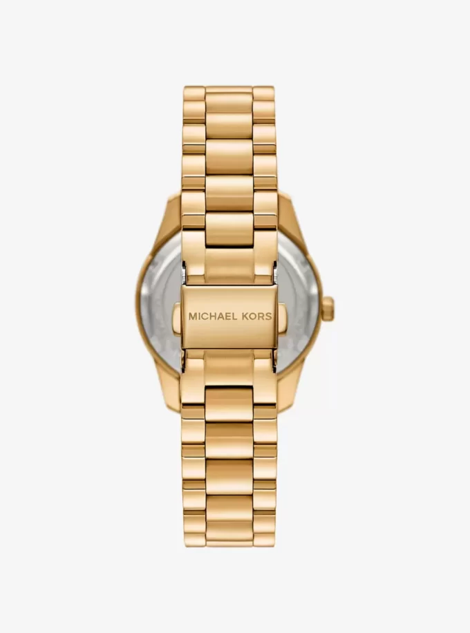 Mini Lexington Pavé Gold-Tone Watch Mini Lexington Pavé Gold-Tone Watch