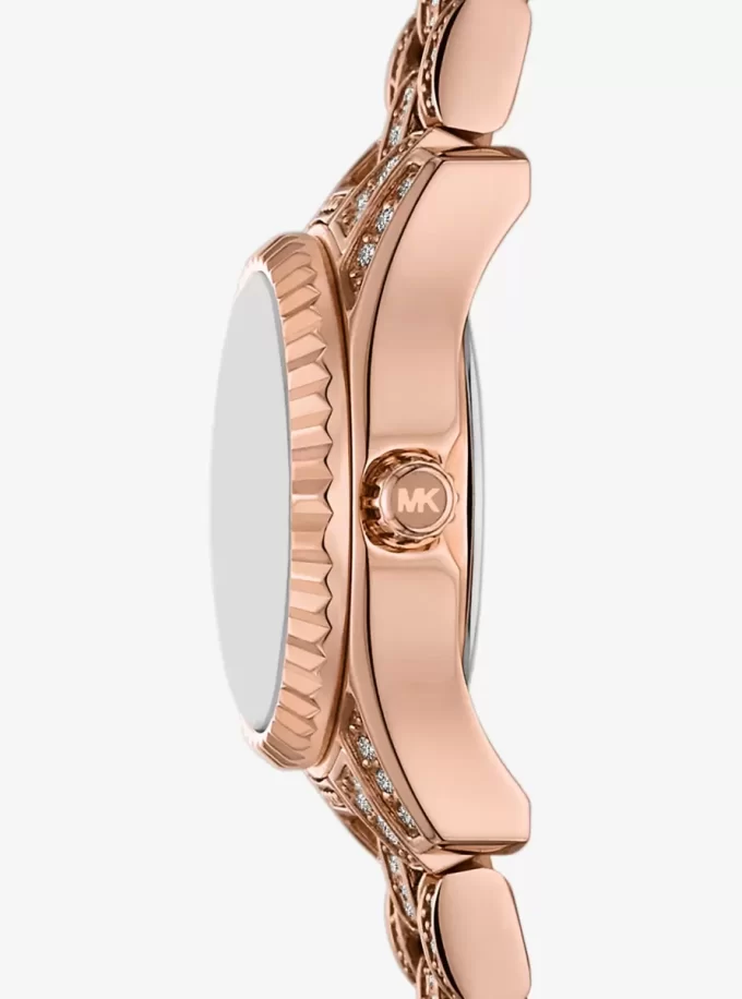 Mini Lexington Pavé Rose Gold-Tone Watch Mini Lexington Pavé Rose Gold-Tone Watch