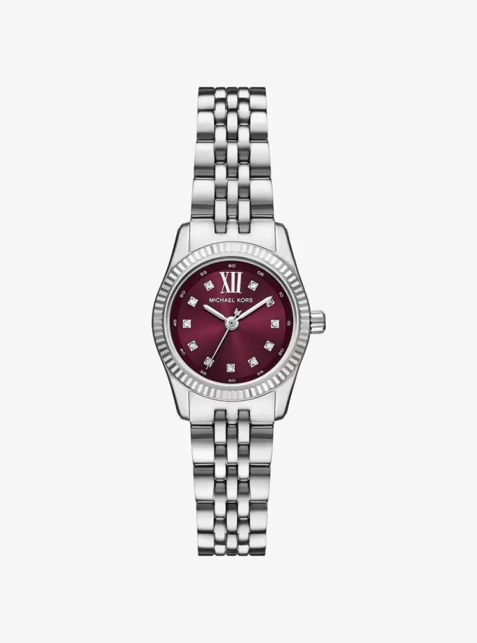 Mini Lexington Pavé Silver-Tone Watch Mini Lexington Pavé Silver-Tone Watch