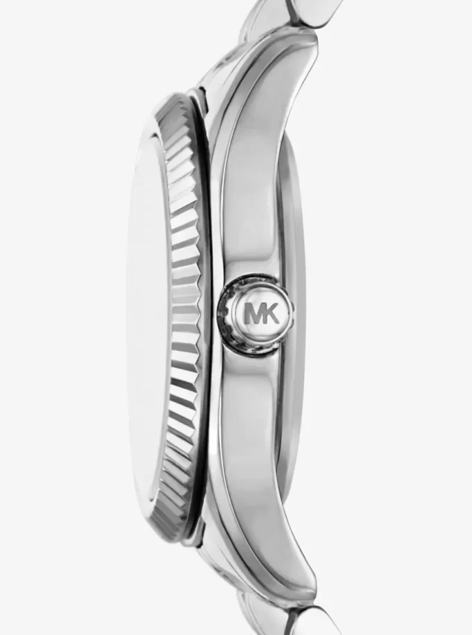 Mini Lexington Pavé Silver-Tone Watch Mini Lexington Pavé Silver-Tone Watch