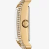 Mini Monroe Pavé Gold-Tone Watch Mini Monroe Pavé Gold-Tone Watch
