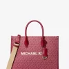 Mirella Medium Metallic Signature Logo Tote Bag Mirella Medium Metallic Signature Logo Tote Bag