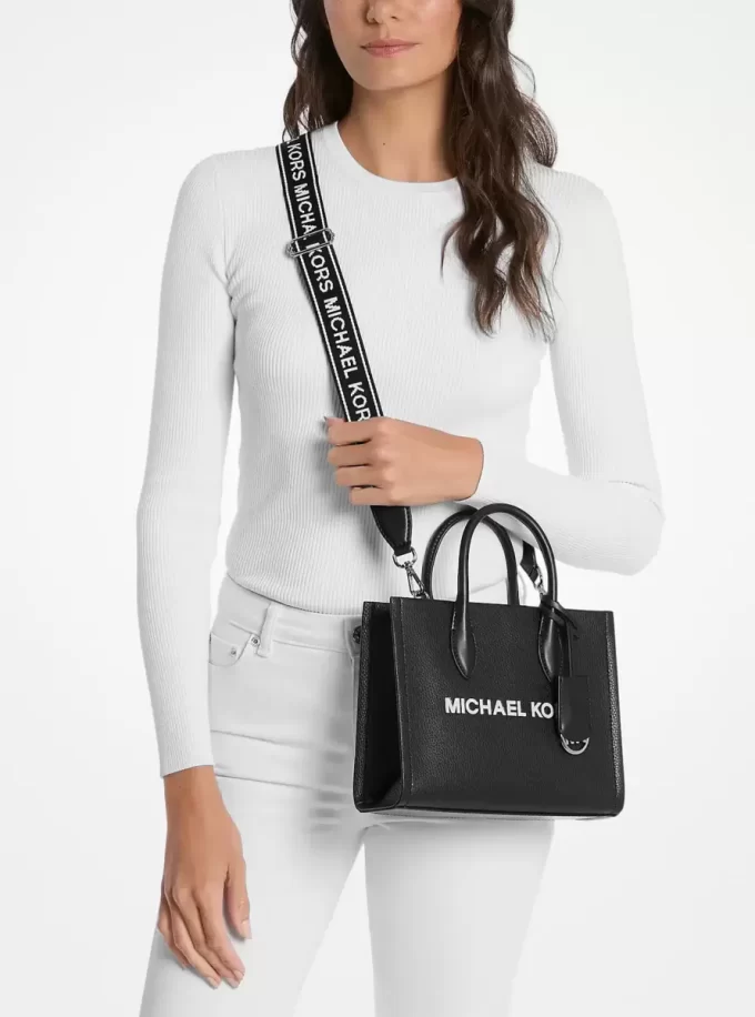 Mirella Small Pebbled Leather Convertible Crossbody Bag Mirella Small Pebbled Leather Convertible Crossbody Bag