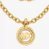 MK Pop Charm Chain-Link Necklace