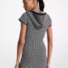 MK2000 Logo Jacquard Hoodie Dress MK2000 Logo Jacquard Hoodie Dress