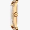 Monroe Pavé Gold-Tone Watch Monroe Pavé Gold-Tone Watch