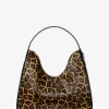 Nayla Medium Leopard Print Calf Hair Shoulder Bag Nayla Medium Leopard Print Calf Hair Shoulder Bag