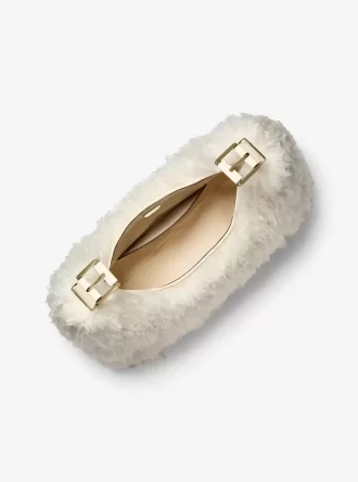 Nolita Large Faux Shearling Hobo Shoulder Bag Nolita Large Faux Shearling Hobo Shoulder Bag