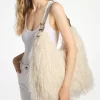 Nolita Large Faux Shearling Hobo Shoulder Bag Nolita Large Faux Shearling Hobo Shoulder Bag