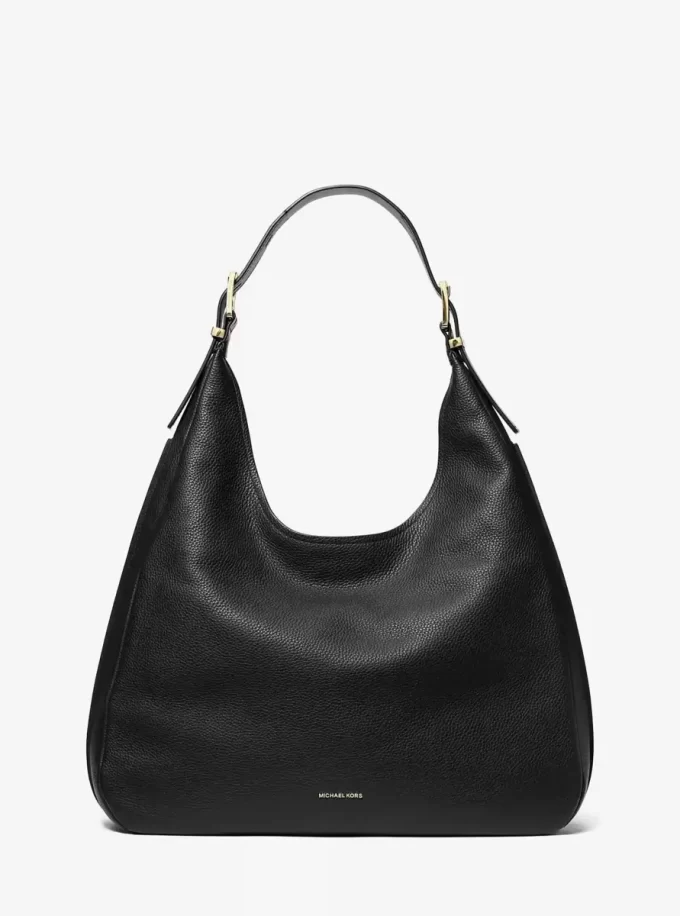 Nolita Large Pebbled Leather Hobo Shoulder Bag Nolita Large Pebbled Leather Hobo Shoulder Bag