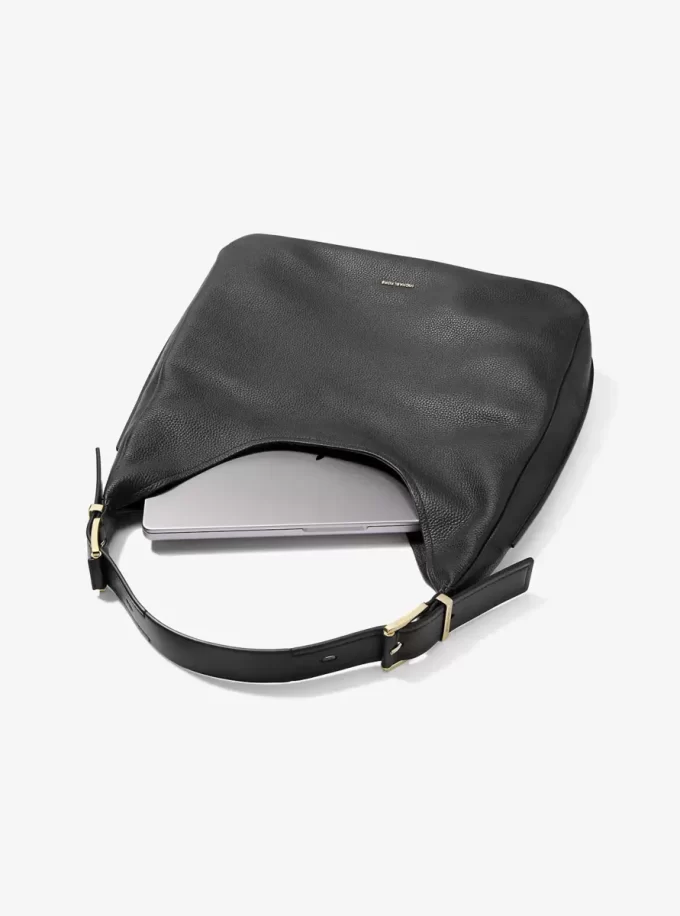 Nolita Large Pebbled Leather Hobo Shoulder Bag Nolita Large Pebbled Leather Hobo Shoulder Bag