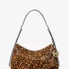 Nolita Medium Leopard Print Calf Hair Shoulder Bag