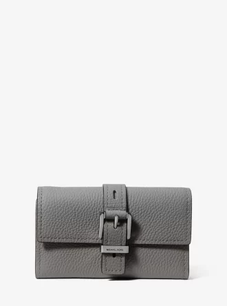 Nolita Medium Pebbled Leather Tri-Fold Wallet Nolita Medium Pebbled Leather Tri-Fold Wallet