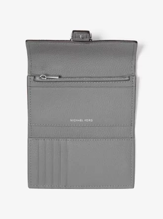 Nolita Medium Pebbled Leather Tri-Fold Wallet Nolita Medium Pebbled Leather Tri-Fold Wallet