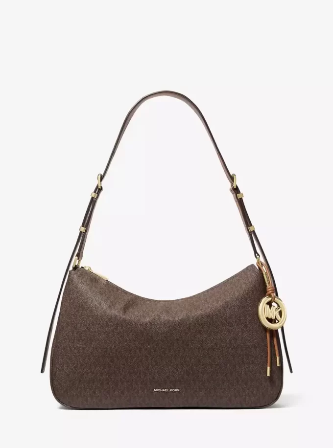 Nolita Medium Signature Logo Shoulder Bag Nolita Medium Signature Logo Shoulder Bag
