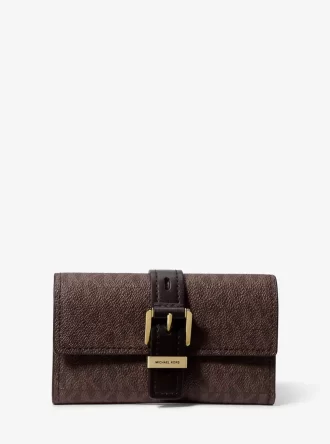 Nolita Medium Signature Logo Tri-Fold Wallet Nolita Medium Signature Logo Tri-Fold Wallet