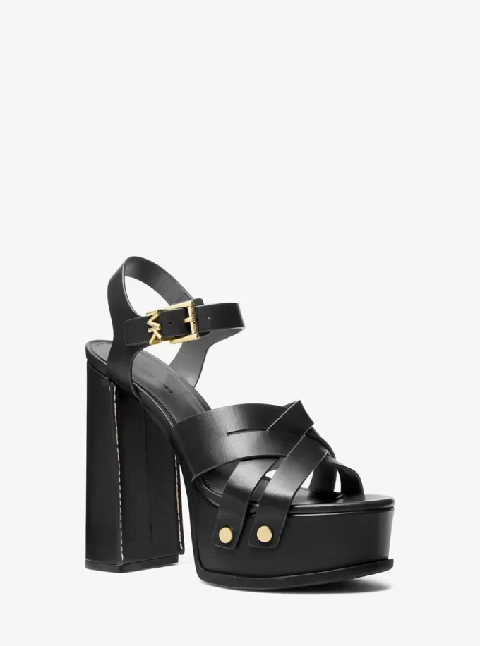 Nora Leather Platform Sandal Nora Leather Platform Sandal
