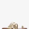 Nora Metallic Pebbled Leather Sandal Nora Metallic Pebbled Leather Sandal
