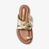 Nora Metallic Pebbled Leather Sandal Nora Metallic Pebbled Leather Sandal