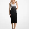 Ombré Ribbed Stretch Viscose Dress Ombré Ribbed Stretch Viscose Dress