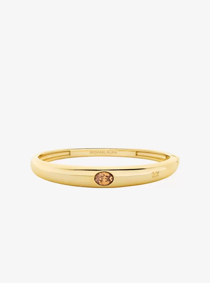 Oval Stone Bangle Oval Stone Bangle