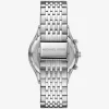 Oversized Aspyn Silver-Tone Watch Oversized Aspyn Silver-Tone Watch