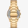 Oversized Berkley Gold-Tone Watch
