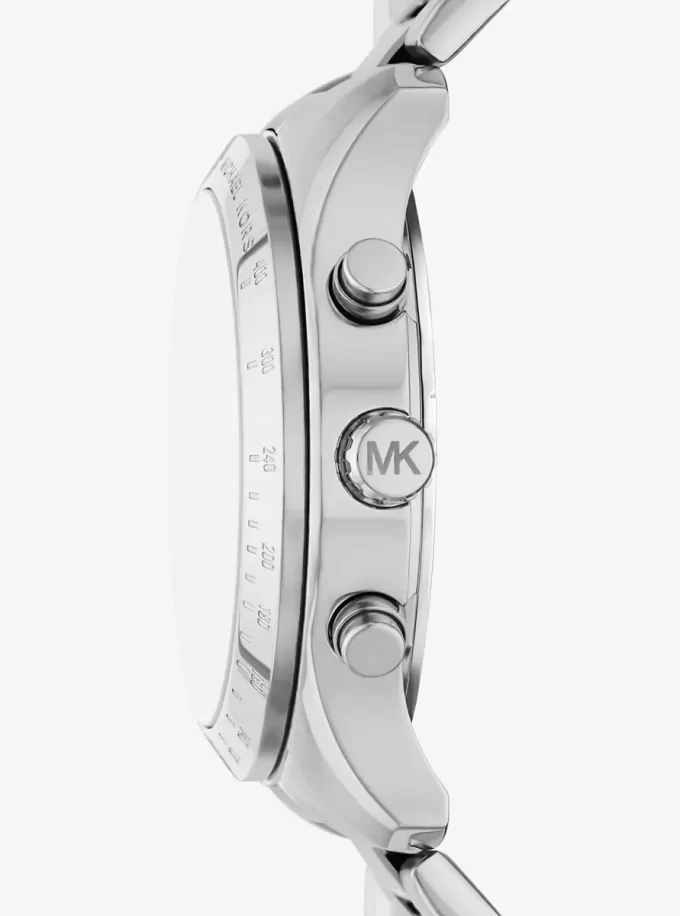 Oversized Berkley Silver-Tone Watch Oversized Berkley Silver-Tone Watch