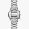 Oversized Billie Frosted Silver-Tone Watch