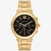 Oversized Billie Gold-Tone Watch Oversized Billie Gold-Tone Watch