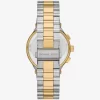 Oversized Billie Two-Tone Watch