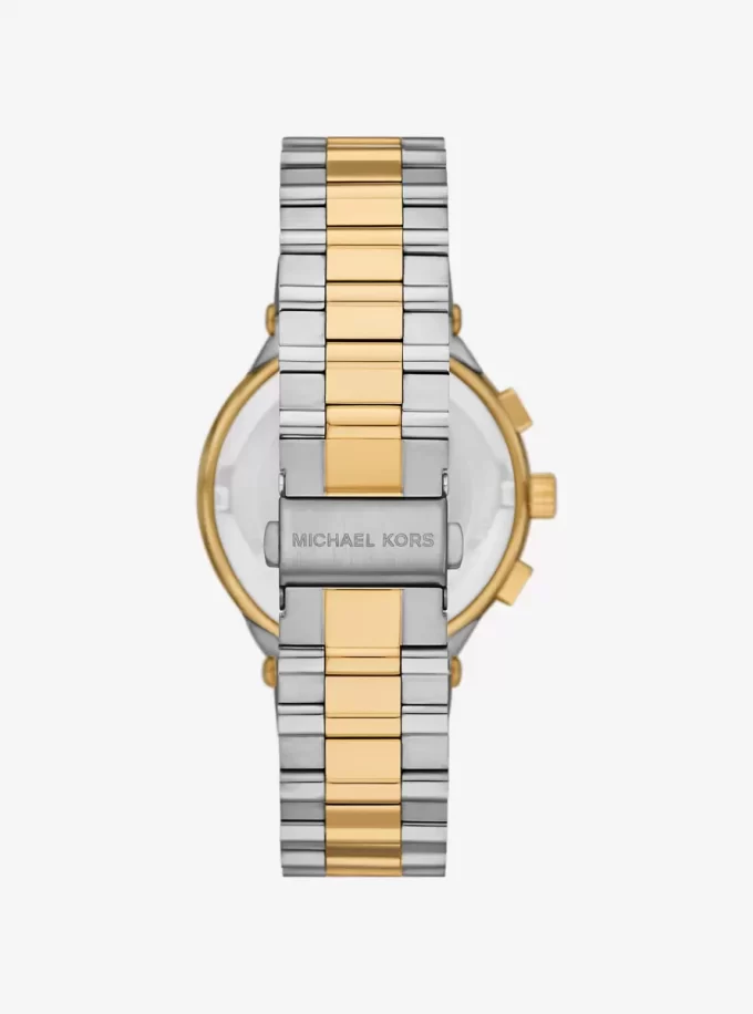 Oversized Billie Two-Tone Watch