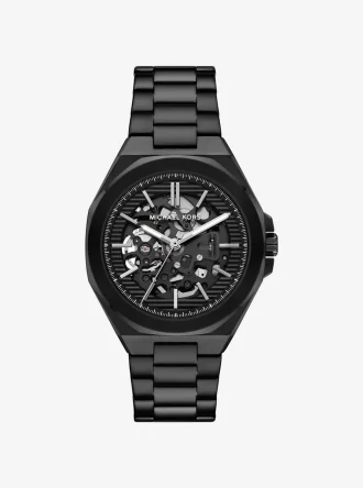 Oversized Callum Black-Tone Watch