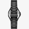 Oversized Callum Black-Tone Watch Oversized Callum Black-Tone Watch