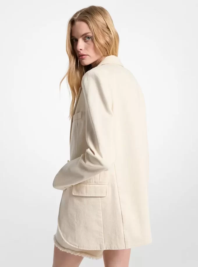 Oversized Denim Blazer Oversized Denim Blazer