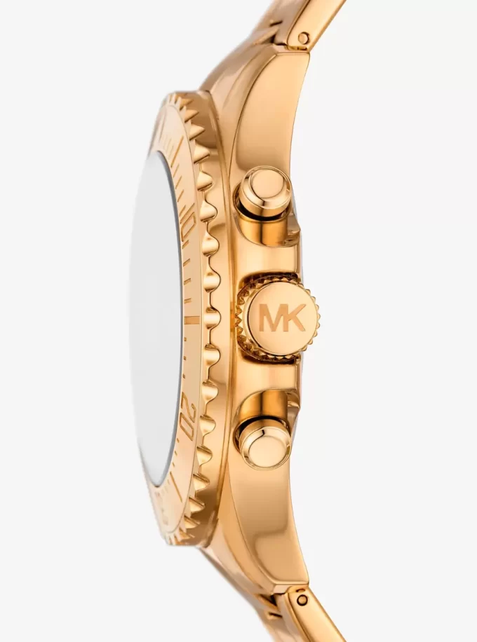 Oversized Everest Gold-Tone Watch Oversized Everest Gold-Tone Watch