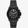 Oversized Everest Pavé Black-Tone Watch Oversized Everest Pavé Black-Tone Watch