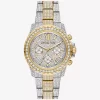 Oversized Everest Pavé Two-Tone Watch Oversized Everest Pavé Two-Tone Watch