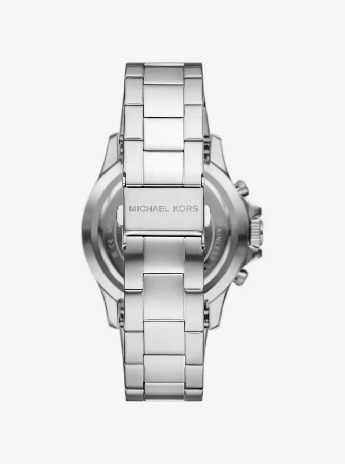 Oversized Everest Silver-Tone Watch