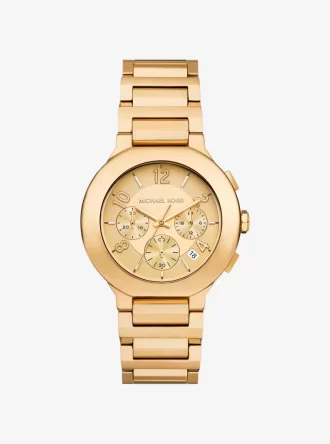 Oversized Gramercy Gold-Tone Watch Oversized Gramercy Gold-Tone Watch