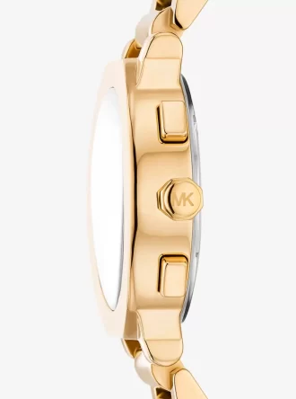 Oversized Gramercy Gold-Tone Watch Oversized Gramercy Gold-Tone Watch