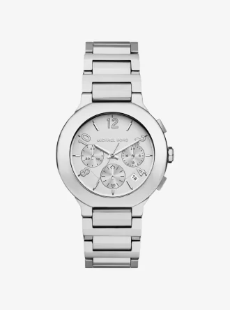 Oversized Gramercy Silver-Tone Watch Oversized Gramercy Silver-Tone Watch