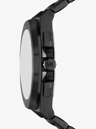 Oversized Lennox Black-Tone Watch
