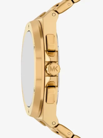 Oversized Lennox Gold-Tone Watch