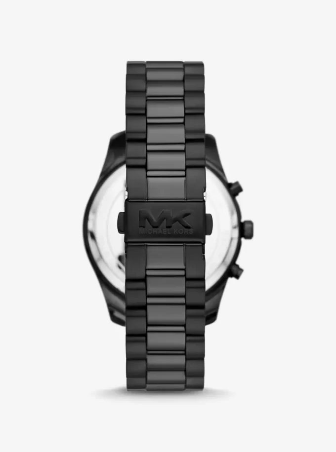 Oversized Lexington Black-Tone Watch Oversized Lexington Black-Tone Watch