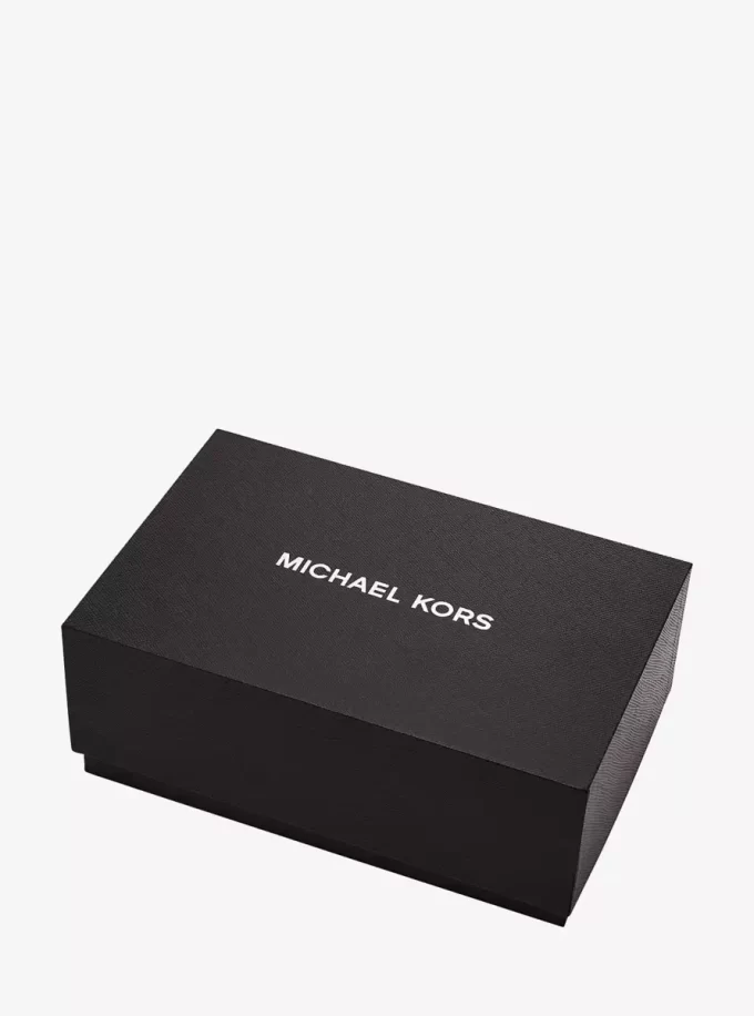 Oversized Lexington Gold-Tone Watch and Crocodile Embossed Leather Card Case Gift Set Oversized Lexington Gold-Tone Watch and Crocodile Embossed Leather Card Case Gift Set