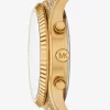 Oversized Lexington Pavé Gold-Tone Watch Oversized Lexington Pavé Gold-Tone Watch